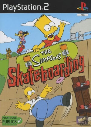 The Simpsons : Skateboarding sur PS2