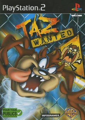 Taz Wanted sur PS2