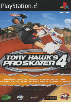 Tony Hawk's Pro Skater 4 sur PS2