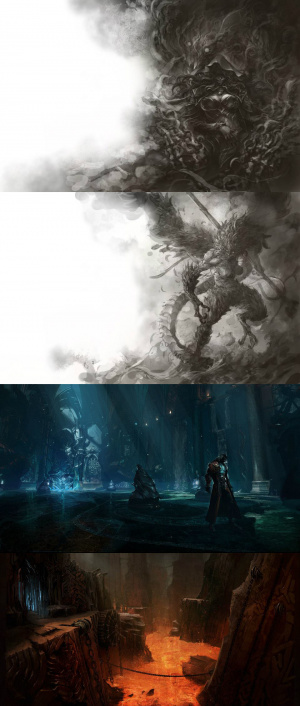 Artworks de Castlevania : Lords of Shadow 2