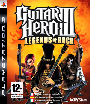 Guitar Hero III : Legends of Rock sur PS3