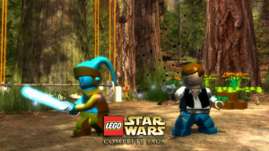 Images : Lego Star Wars : La Saga complètement taguée