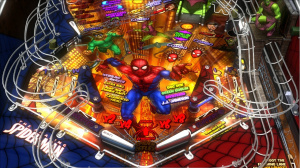 Un jeu de flipper avec les super-héros Marvel