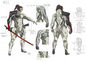 Metal Gear Rising : Samuel en artworks