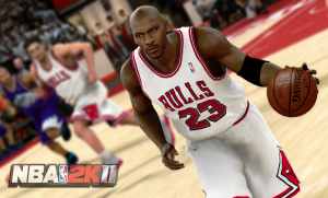 Michael Jordan se montre dans NBA 2K11
