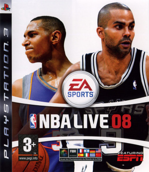 NBA Live 08 sur PS3