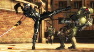 Images : Ninja Gaiden Sigma, pattes en l'air et explosions