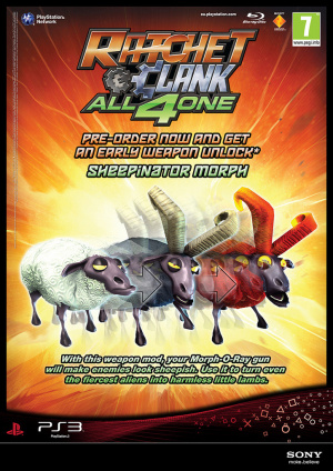 Une date de sortie pour Ratchet & Clank : All 4 One