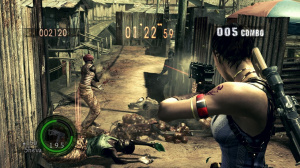 Resident Evil 5 en mode Mercenaries