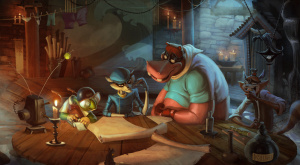 Des artworks de Sly : Thieves in Time