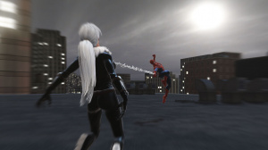 La Chatte Noire met la patte sur Spiderman en images