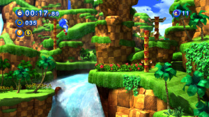 Le premier jeu Sonic en bonus dans Sonic Generations