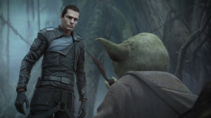 Yoda s'affiche dans Star Wars : Le Pouvoir de la Force II