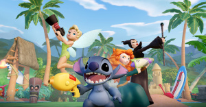 Clochette et Stitch dans Disney Infinity 2.0 : Marvel Super Heroes