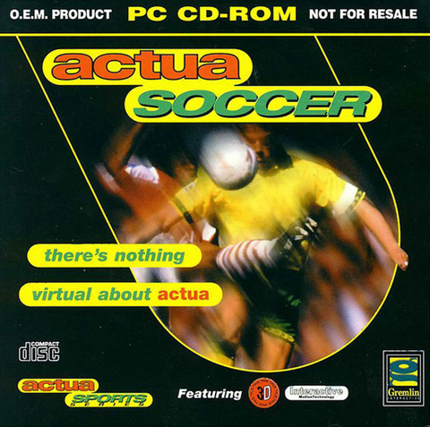 Actua Soccer sur PC