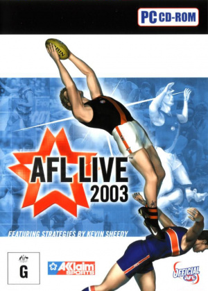 AFL Live 2003 sur PC