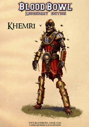 Blood Bowl : Edition Legendaire nous présente les Khemri