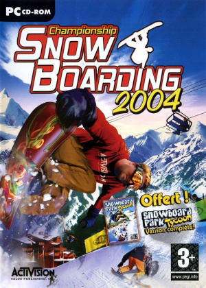 Championship Snow Boarding 2004 sur PC