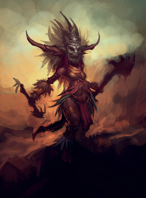 Diablo III : le féticheur au féminin