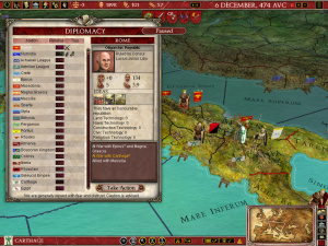 Europa Universalis : Rome patché en version 1.2