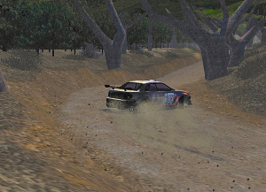 Euro Rally Champion tourne dans la poussière
