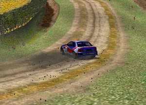 Euro Rally Champion tourne dans la poussière