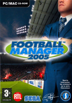 Football Manager 2005 sur PC