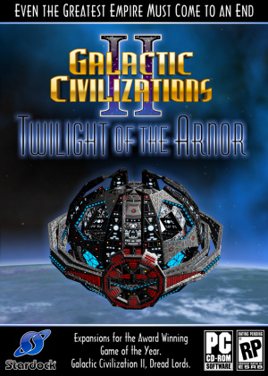 Galactic Civilizations II : Twilight of the Arnor sur PC