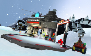 Une zone hivernale pour Lego Universe