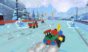 Une zone hivernale pour Lego Universe