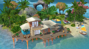 Images et informations sur Les Sims 3 : Ile de Rêve