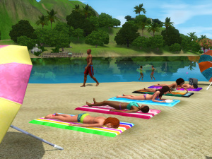 Cartes postales des Sims 3 : Ile de Rêve