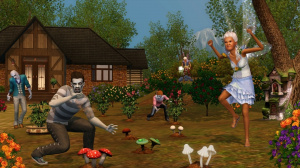 Des fées et des zombies dans les Sims 3