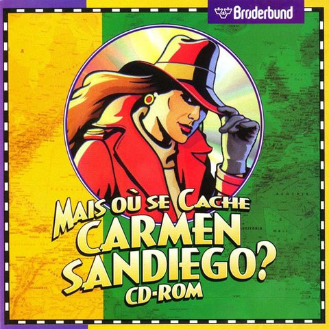 Where in the World Is Carmen Sandiego? (CD-Rom PC, 1996) Not Tested