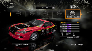 Les voitures de Need for Speed Shift