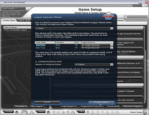 Sega annonce Out Of the Park Baseball 2007