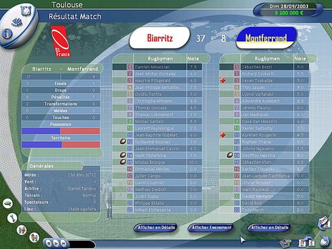 Pro Rugby Manager - PC