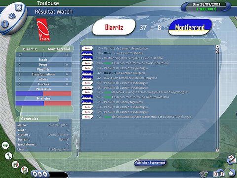 Pro Rugby Manager - PC