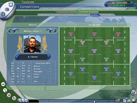 Pro Rugby Manager - PC
