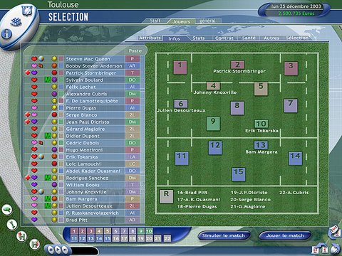 Pro Rugby Manager - PC