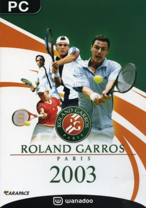 Roland Garros 2003 sur PC