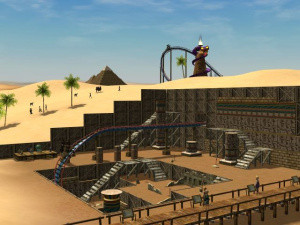 Rollercoaster Tycoon 3 : images sauvages