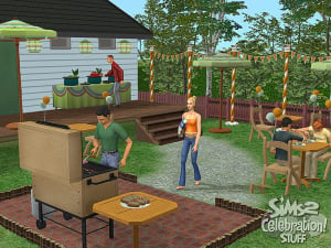 Images : Sims 2 : kit Jour De Fête