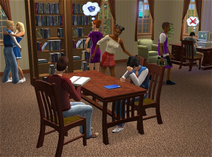 Les Sims 2 : University sur les bancs de l'école
