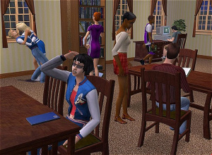 Les Sims à l'université