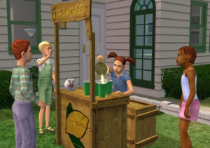 Premières images des Sims 2 : La Bonne Affaire