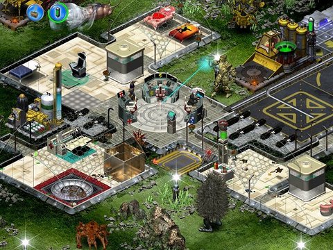 Space Colony : screens en orbite