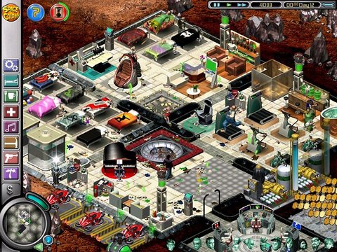 Space Colony : screens en orbite