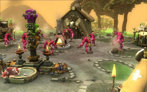 Le stade Tribal de Spore en images