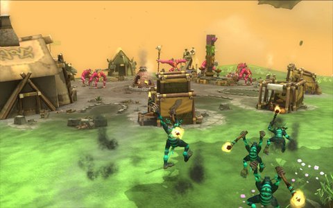 Le stade Tribal de Spore en images